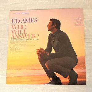 Ed Ames sings Who Will Answer? vinyl